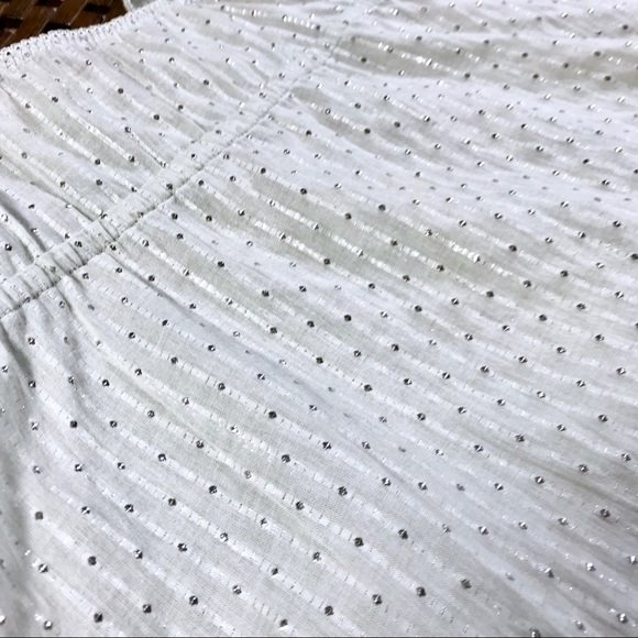 The Limited Cotton Sparkle Camisole - Green Sz Med - Picture 8 of 9